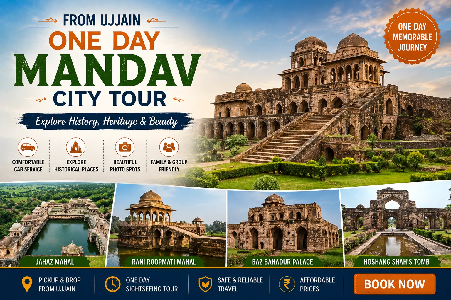 From Ujjain One Day Mandav City Tour