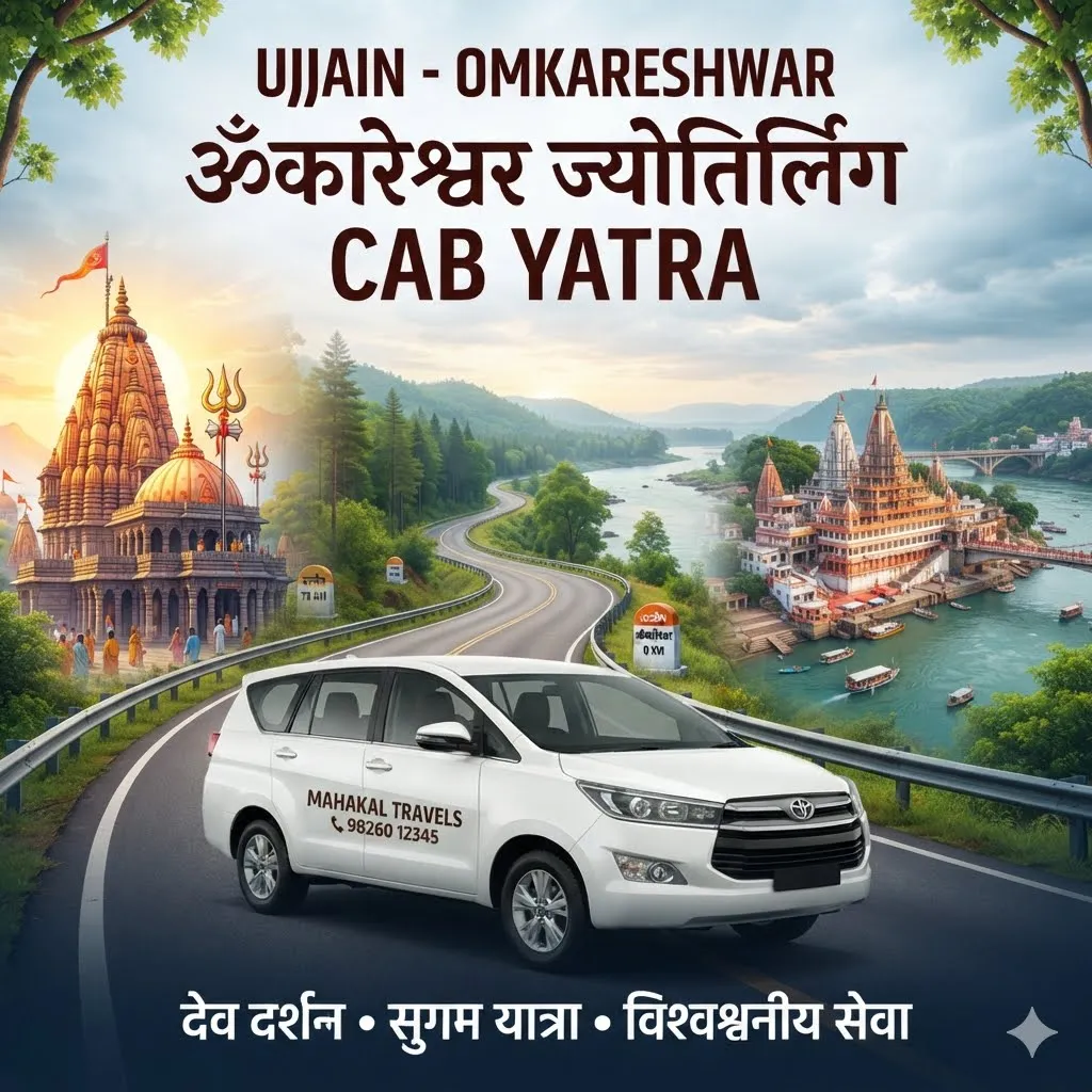 Ujjain – Omkareshwar Cab Yatra
