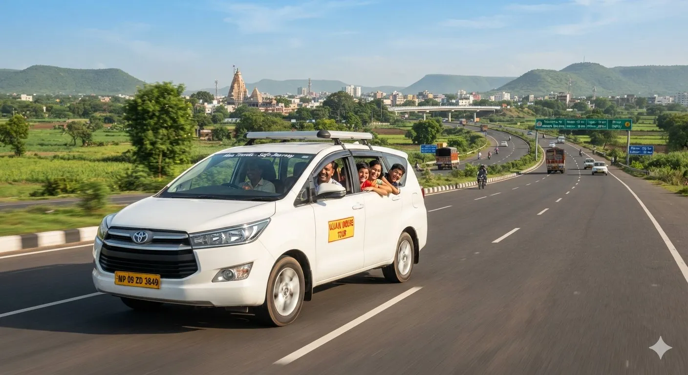 Ujjain to Indore Cab Tour